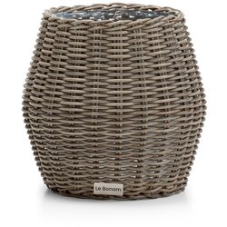 Bonami Essentials crna tegla od umjetnog ratana Grande Fiore Cene