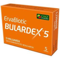 GMZ Ervamatin ervabiotic bulardex 5 kapsule, 250mg, 5 kapsula Cene