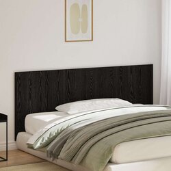  Uzglavlje kreveta Crna hrastovina 200x1 5x80 cm inženjerski drvo Cijene
