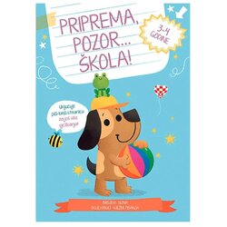 Lusio vježbenica priprema, pozor... škola! 3-4 godine BJB057 Cene
