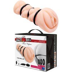 Crazy Bull veštačka vagina sa vibracijom 15,3cm Michelle Cene