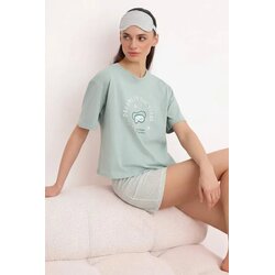 TRENDYOLMILLA Ženski set pidžame Thmss25Pt00102, Zeleni Cene