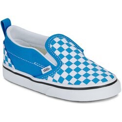Vans Slips on Slip-On V COLOR THEORY CHECKERBOARD Bright Azure Modra Cene