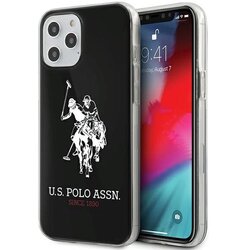 U.S. Polo Assn. OVITEK ZA IPHONE 12 PRO MAX ČRN SIJOČI LOGO, (21834038) Cene