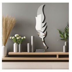 Wallxpert dekorativno ogledalo Ozgl524 silver Cene