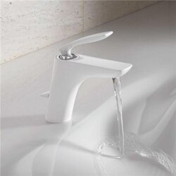 Kludi Balance baterija za lavabo bela Cene