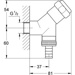 Grohe Ek ventil za veš mašinu 41010000 Cene
