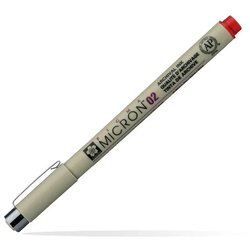 Pigma Micron 02, liner, red, 19, 0.3mm ( 672031 ) Cene
