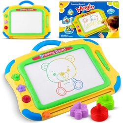 Ricokids Magnetic Drawing Board - Yellow for Kids, (21740695) Cene
