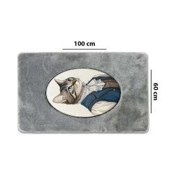 L`ESSENTIEL MAISON Prostirka za kupatilo Modcat, Siva Cene