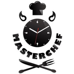 MODERN CLOCK Master Chef stenska ura, (21092657) Cene