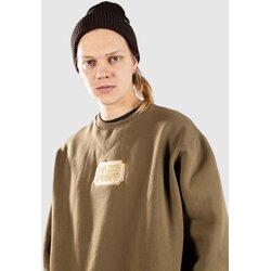 Pass Port Yearbook Logo Pulover olive Cene