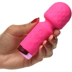 Bang! 10X Mini Silicone Wand Pink Cene