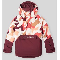 O'neill O'Riginals Kids Anorak windsor wine colour block Cene