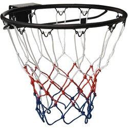 vidaXL Košarkarski obroč črn 45 cm jeklo Cene