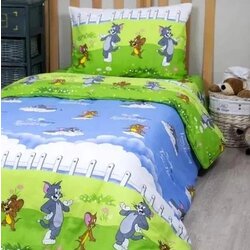  Dečija posteljina Tom & Jerry – 100% pamuk (140x200 cm) Cene