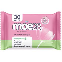 MOE28 Biorazgradive intimne vlažne maramice 30kom Cene
