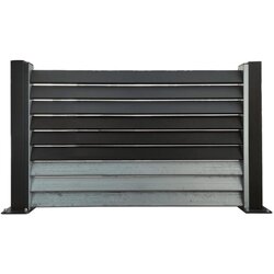 Joilart Uzorak panelne ograde žaluzine M5084, Crna Cene