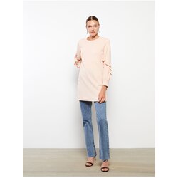 LC Waikiki Crew Neck Plain Long Sleeve Women's Tunic Cene