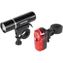 Vipow svetilka za kolo sprednja led 3W, zadnja 0,5W URZ0015 Cene