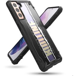Ringke Oklepno ohišje Galaxy S21+ 5G Fusion X Design Routine s črnim okvirjem, (21973417) Cene