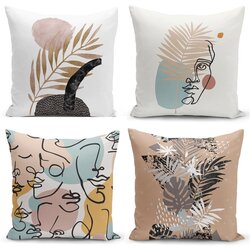 Minimalist Cushion Covers set od 4 jastučnice Cesso, 45 x 45 cm Cene