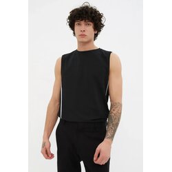 Trendyol Muška majica TMNSS21AL0140, Crna Cene