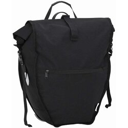 vidaXL Kolesarska torba za prtljažnik 25 L Črna 32.5x17x57 cm Cene