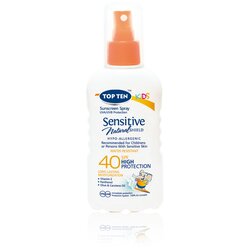 Top Ten sensitive spf 40 dečiji losion za sunčanje 180ml Cene