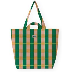 Lori Barcelona Nakupovalne torbe Picnic Bag - Green/Orange Zelena Cene