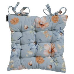 Madison Blazina za stol Toskana Florina (46 x 46 x 8 cm, Modra, 55% bombaž, 45% poliester) Cene