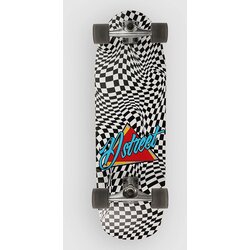D6 Check Warp 32" Surfskate Complete black / white Cene