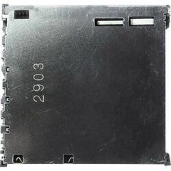 Yamaichi Okvir za SD, MMC kartice FPS009-2903-0 broj kontakata: 9, pritisak, pritisak, uklj. prekidač, 1 kom. Cene
