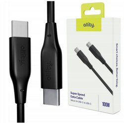 ALLITY kabel AUC-02 USB-C -1,0 m 100W CRNI Cene