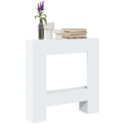 vidaXL Okvir za kamin bijeli 81x18x82 cm od konstruiranog drva Cijene