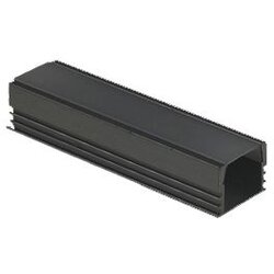 Kanalica za LED traku 16x12mm Al nadgradna 2m crna Green Tech Cene