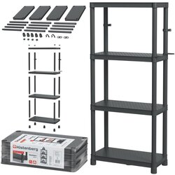 KISTENBERG Stackaro Solid 60 KSS60L4HD plastični regal 58 × 28 × 131,5 cm – nosivost 185 kg Cene