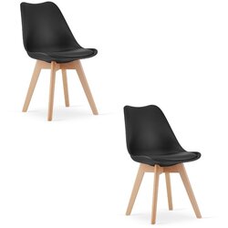 OSKAR MARK Stolica crna x 2 Cene