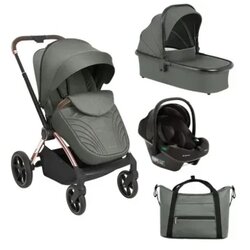 Kolica Kara premium 3in1 set sa autosedištem I-Prime I-size i tvrdom korpom Army Green KKB21166 SET Cene