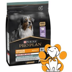 Purina Pro Plan medium adult grain free 12kg,Hrana bez žitarica za bolje varenje Cene