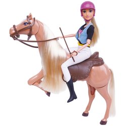 Masen Toys punčka s konjem Cene
