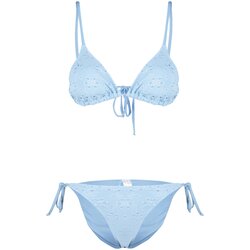 Trendyol Blue Triangle Tie Textured Two-Piece Bikini Set Cijene