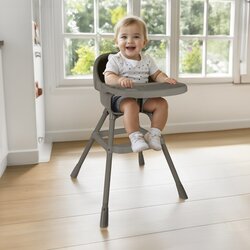 Dolu Praktična visoka stolica za hranjenje - siva ( 7565 ) Cene