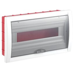VIKO_PANASONIC VIKO PANASONIC Hišna razdelilna omarica VIKO podometna 18M bela-transparentno siva Cene