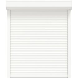 Roletna Bijeli 100 x 120 cm Aluminij i poliuretan Cene