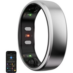ANLAN RINGCONN SMARTRING GEN 2 ZA FITNESS VELIKOST 13 SREBRNA PAMETNA URA ZA SPREMLJANJE, (5000337905) Cene