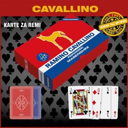 Dal Negro "CAVALLINO" karte za remi Cene