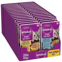 Whiskas Vlažna hrana za mačke, Riba, 85gr, 20 komada Cene