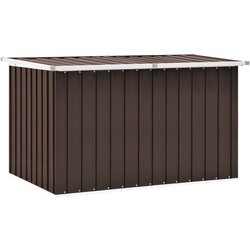 vidaXL Vrtna kutija za pohranu smeđa 149 x 99 x 93 cm Cijene