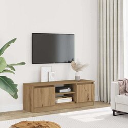 TV ormarić Artisan hrast 102x30x36 cm izrađeno drvo - hrast artisan 1 Cijene